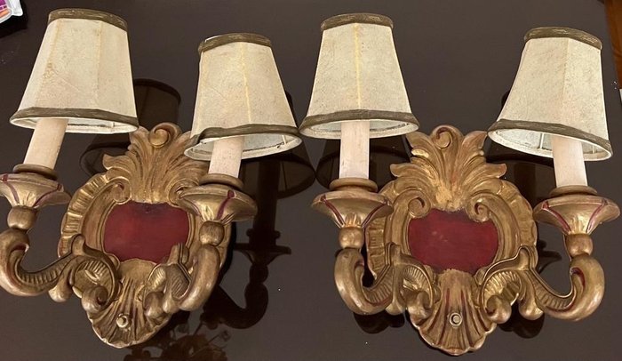 Wall lamp gilt for sale  