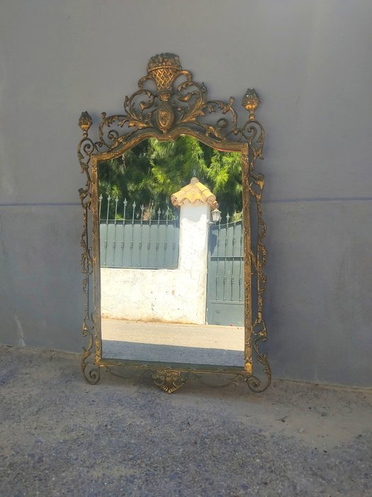 Mirror large bronze for sale  