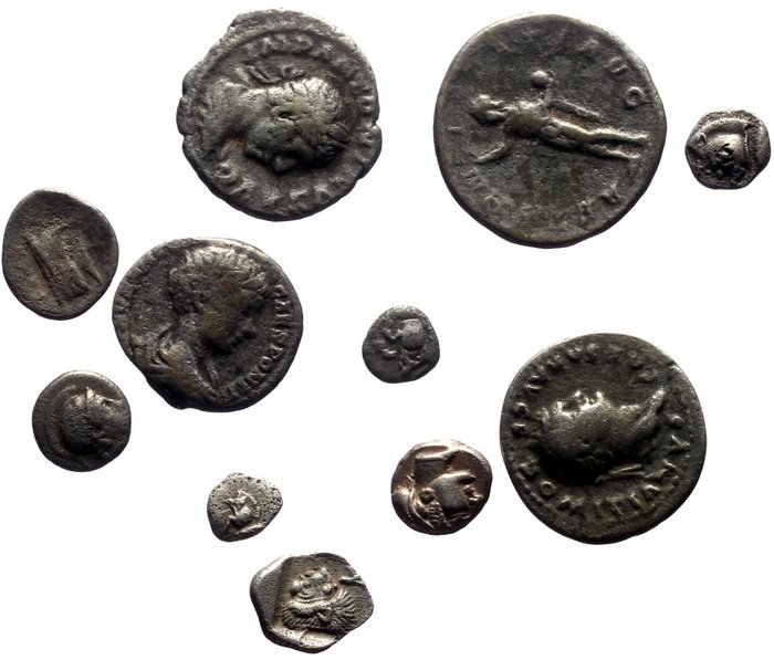 Antiquity. coins including for sale  
