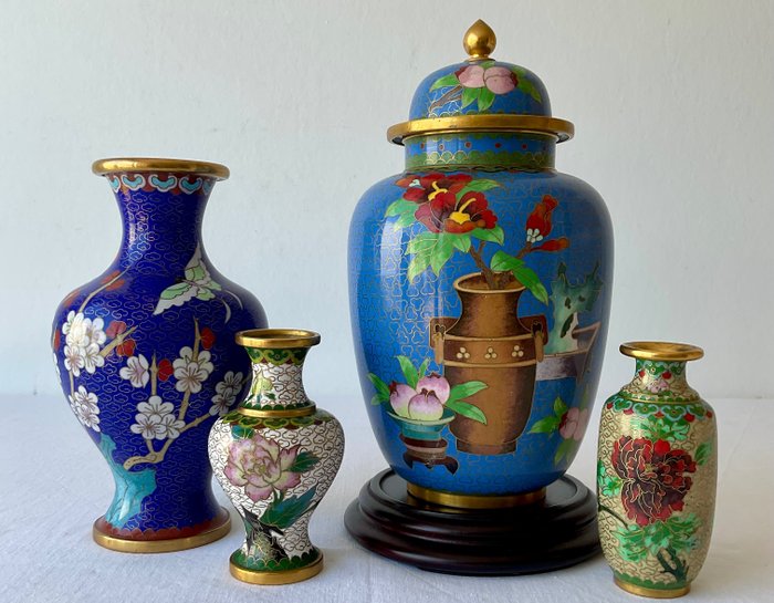 Vase beautiful cloisonnée for sale  