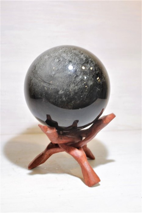 Obsidian sphere height for sale  