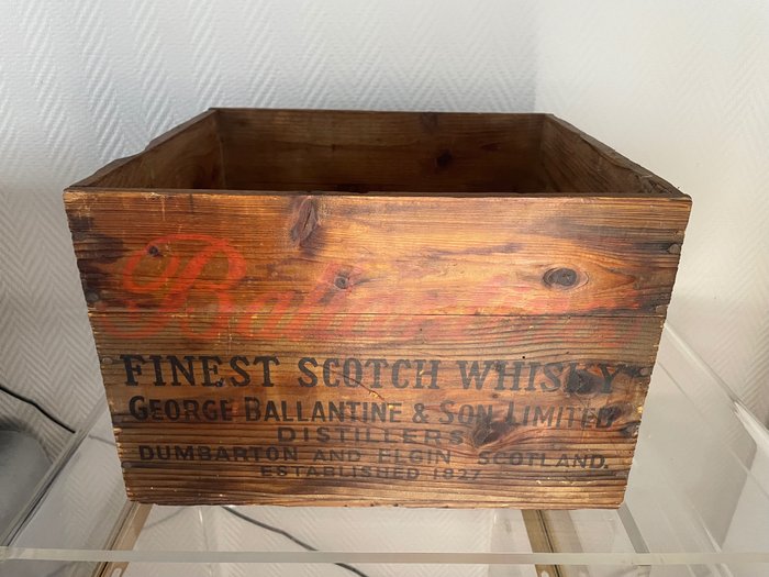 Ballantine wooden crate for sale  