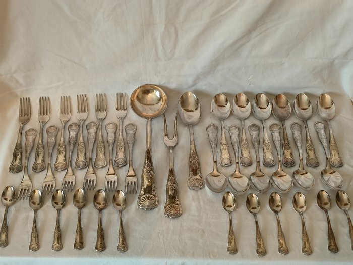 Cutlery set silver for sale  