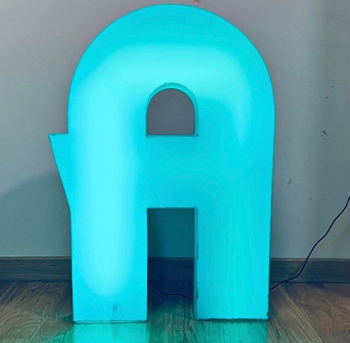 Lighted sign plastic for sale  