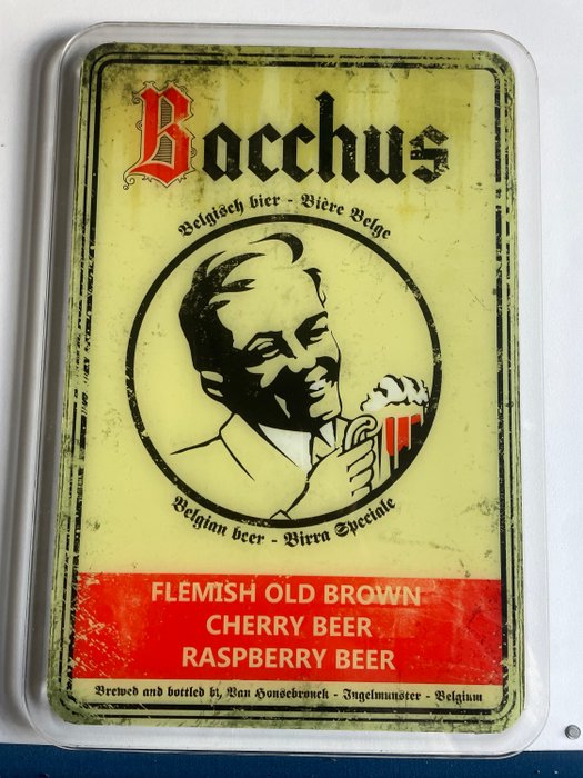 Bacchus beer advertising for sale  