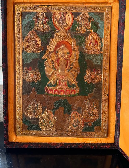 Plaque stone tibet d'occasion  