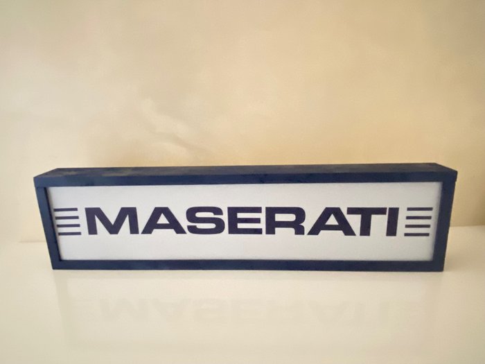 Lighted sign maserati for sale  