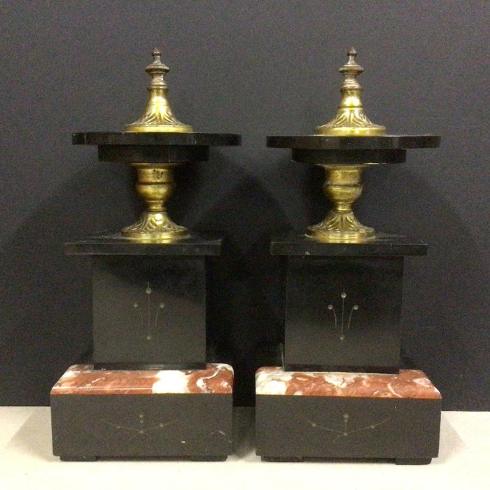 Bookends brass marble for sale  