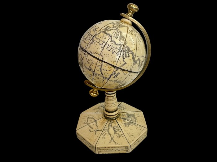Globe map met for sale  