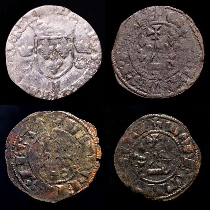 Lot medieval french for sale  