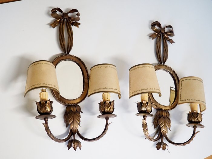 Wall lamp pair for sale  