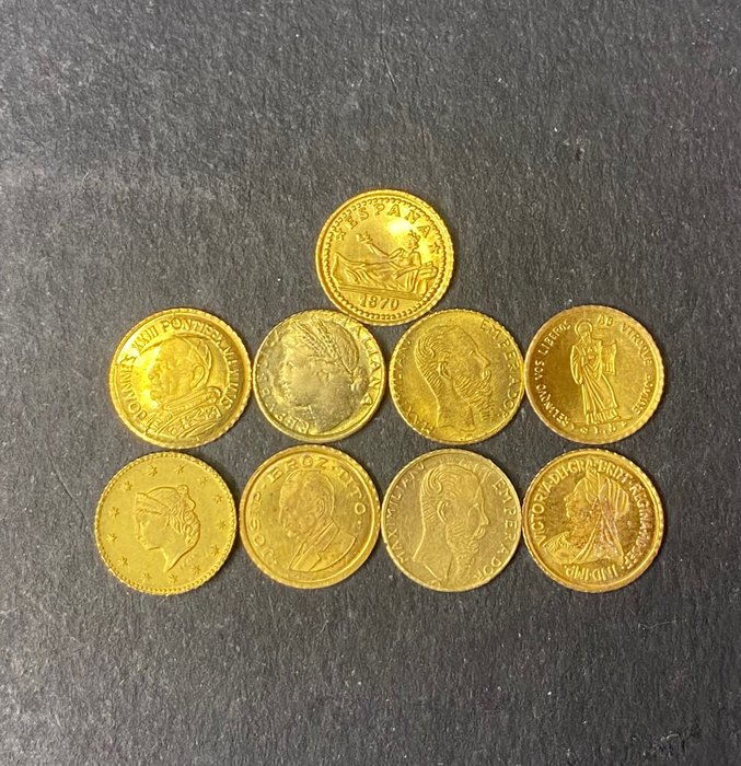 Lot smallest gold for sale  
