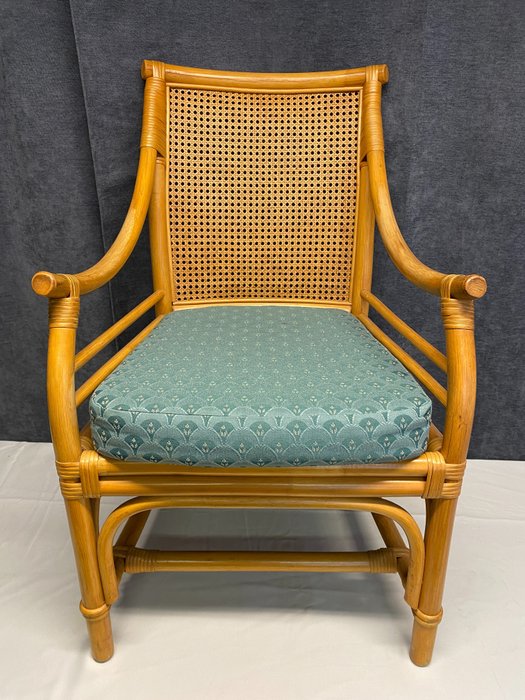 Armchair webbing bamboo for sale  