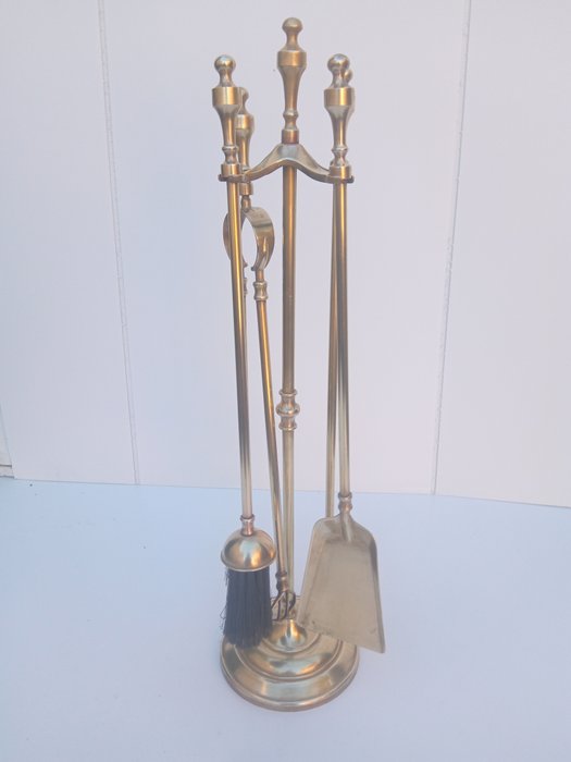 Fireplace accessory brass for sale  