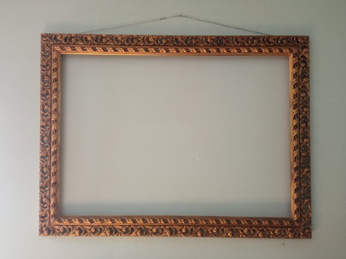 Frame golden wooden for sale  