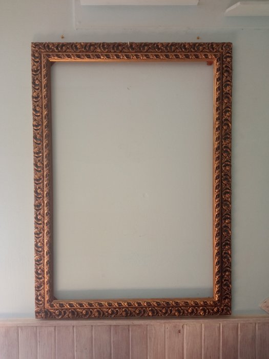 Frame golden wooden for sale  