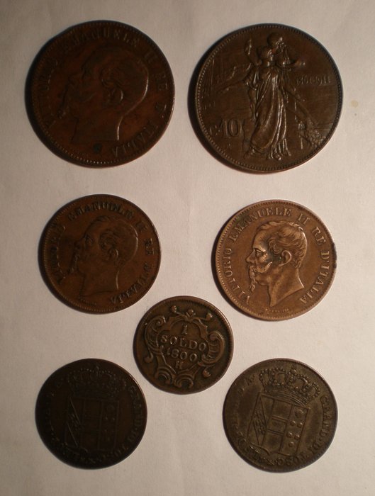Italy. lot coins usato  