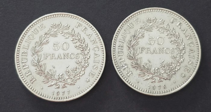 Francs 1977 1978 d'occasion  