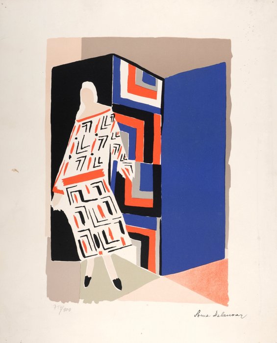 Sonia delaunay femme d'occasion  