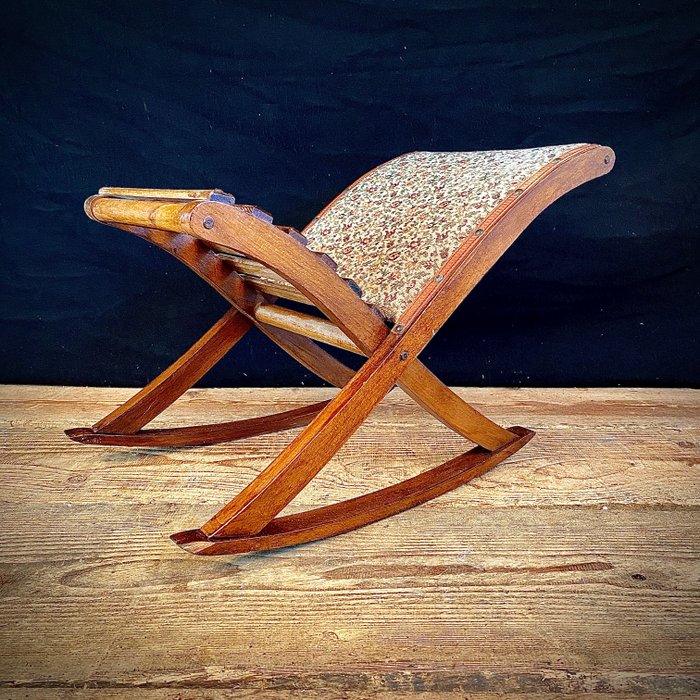 Rocking chair wood d'occasion  