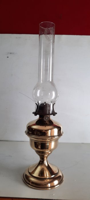 Oil lamp brass for sale  