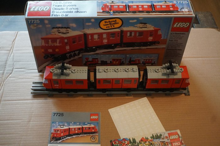 Lego trains 7725 d'occasion  