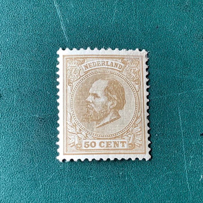 Netherlands 1872 cent usato  