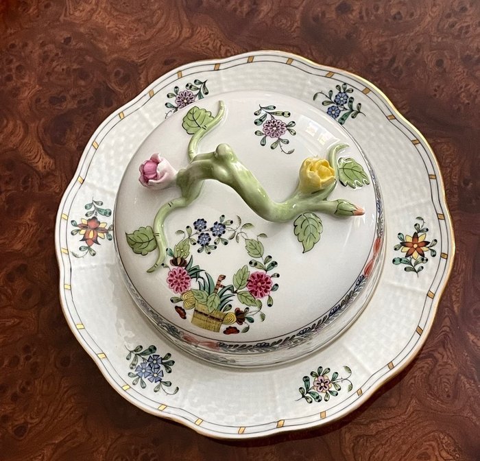 Herend butter dish for sale  