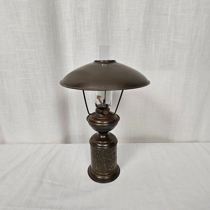Oil lamp copper for sale  