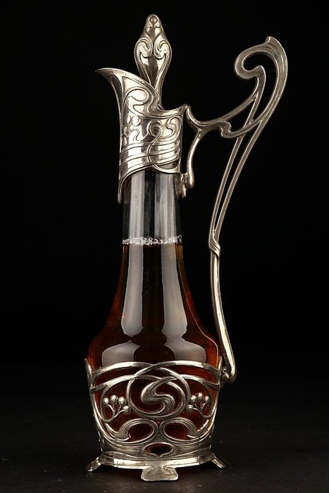 Decanter silver plated for sale  