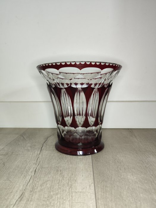 Vase bohemian crystal for sale  