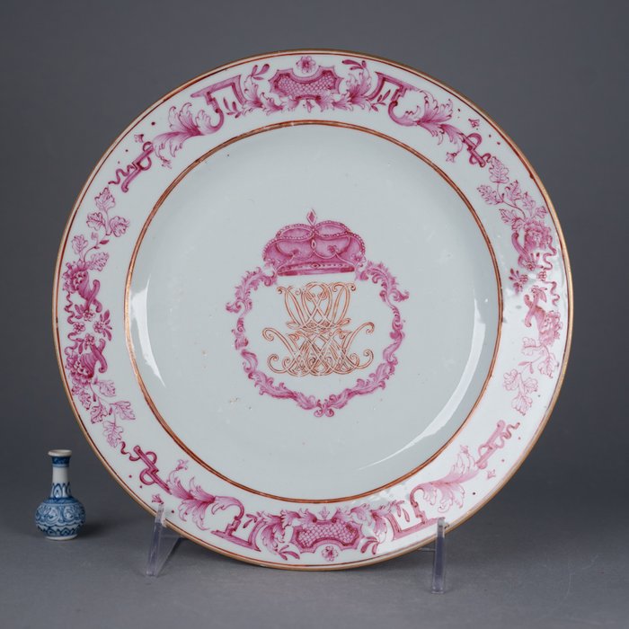 Plate monogram plate d'occasion  