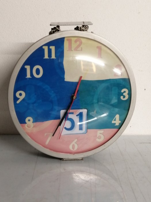 Pubblicitario orologio parete usato  
