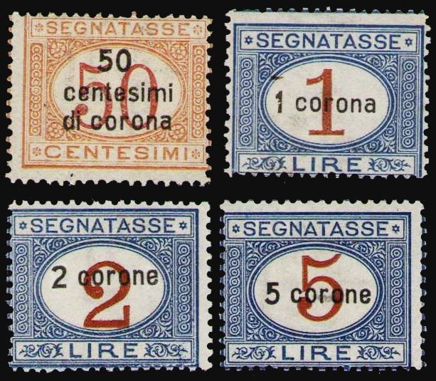 Dalmatia 1922 tax for sale  