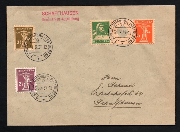 Switzerland 1921 tête d'occasion  