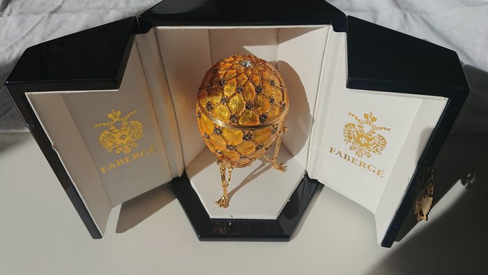 Fabergé egg golden for sale  