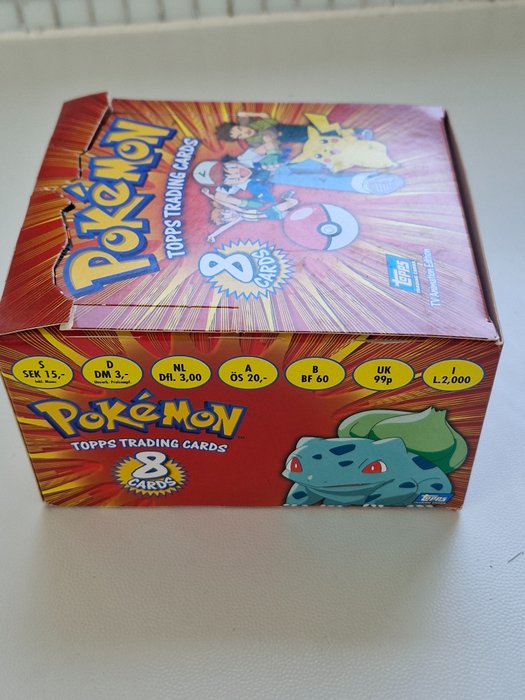 Topps box pokemon for sale  