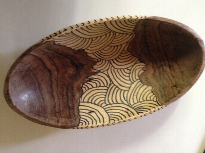 African handcrafted oval for sale  