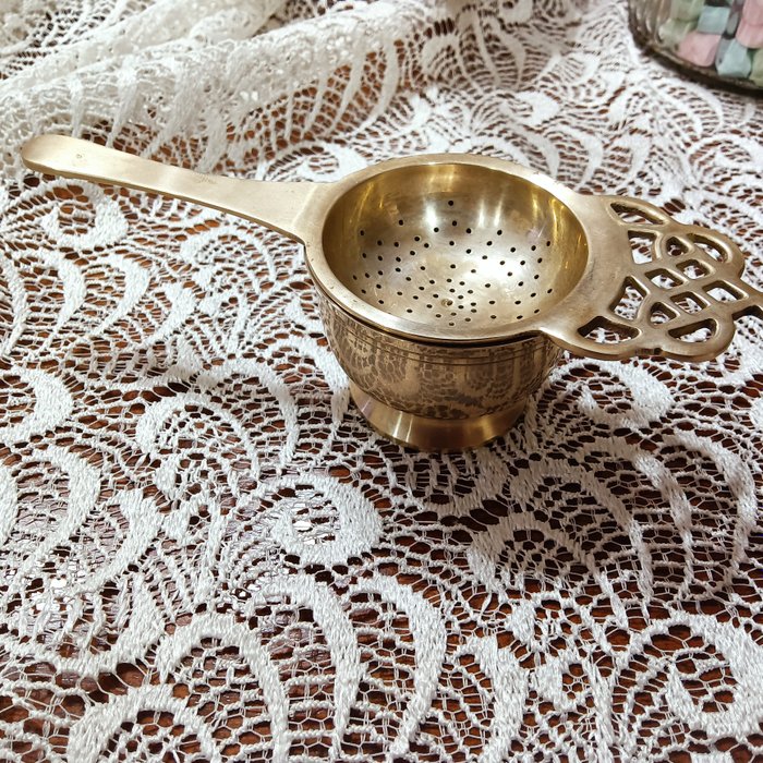 Tea strainer brass for sale  