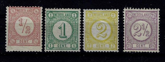 Netherlands 1876 numeral for sale  