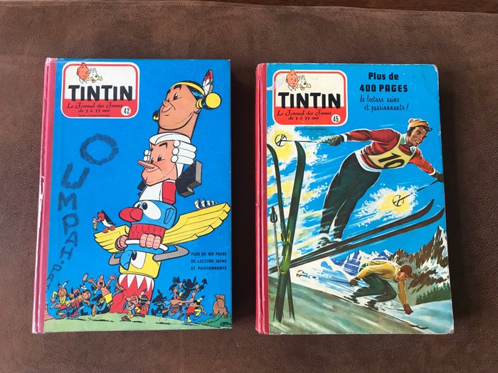 Tintin reliures numéros d'occasion  