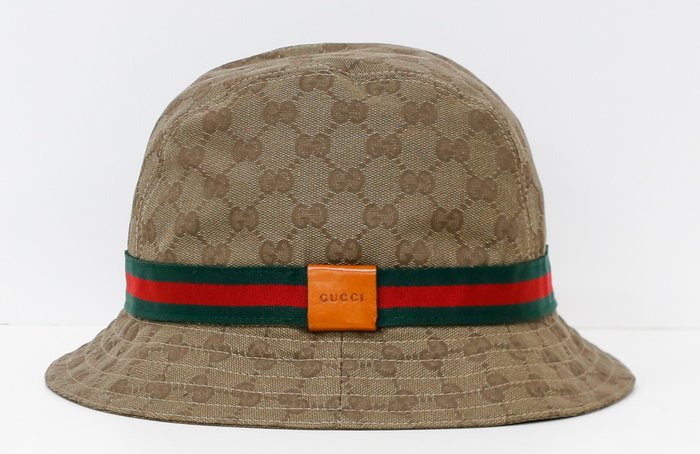 Gucci hat textile usato  