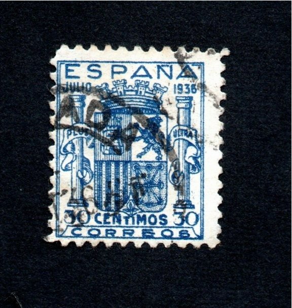 Spain 1936 shield d'occasion  