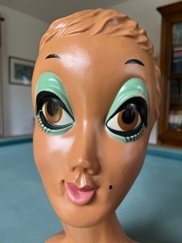 Mannequin twiggy head for sale  