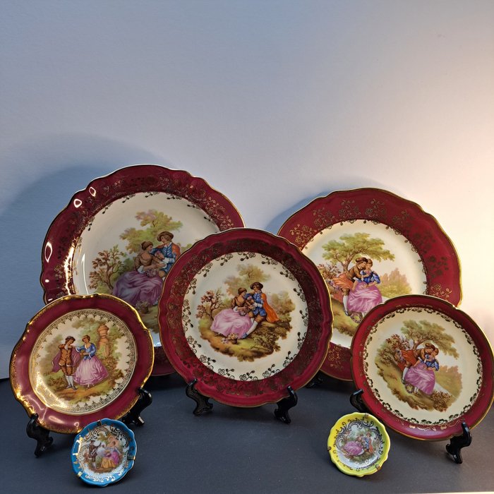 Limoges plate fragonard for sale  