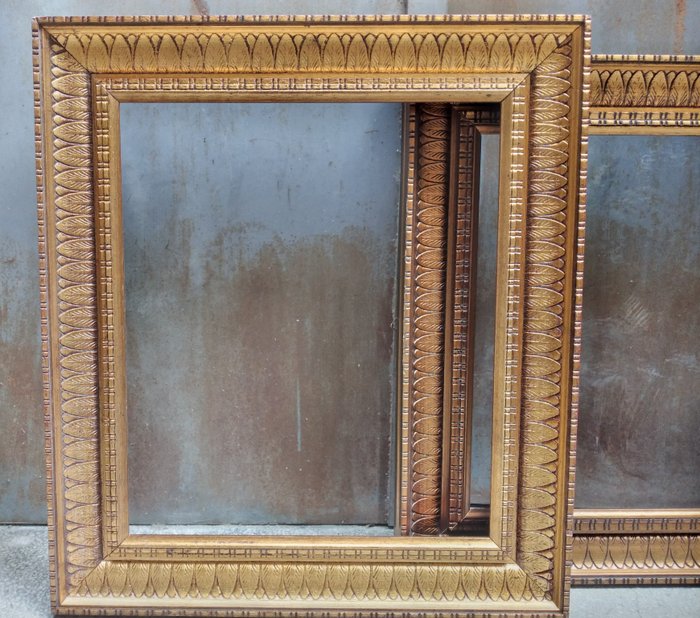 Frame carved golden for sale  