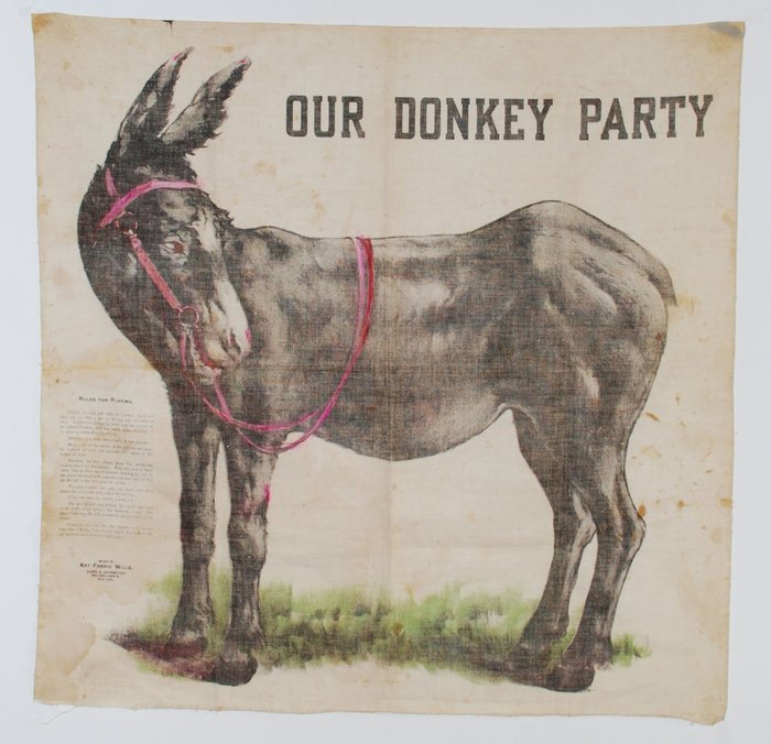 Donkey party art for sale  