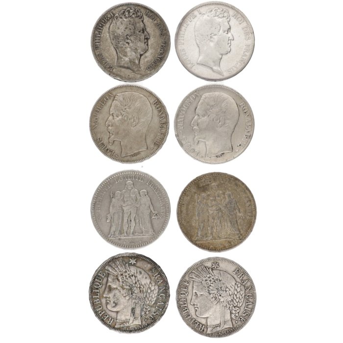 Francs 1830 1875 for sale  