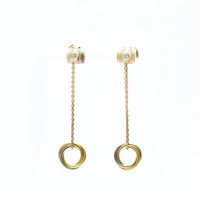 Cartier earrings trinity usato  