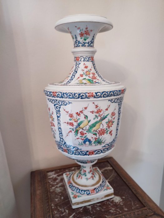 Samson vase porcelain usato  